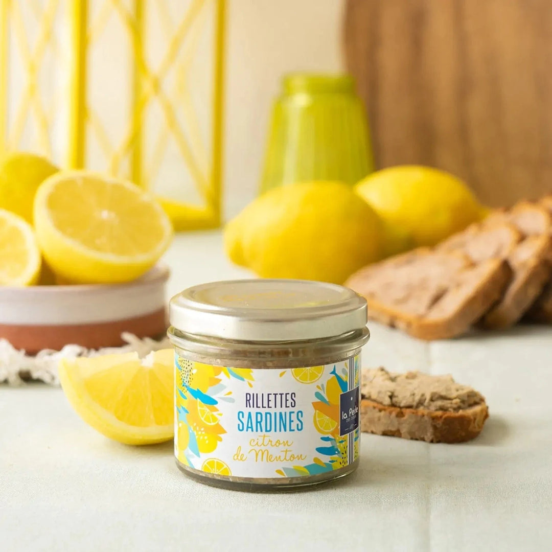 La Perle des Dieux Rillette La Perle des Dieux – Rillettes de Sardines au Citron de Menton – 90g