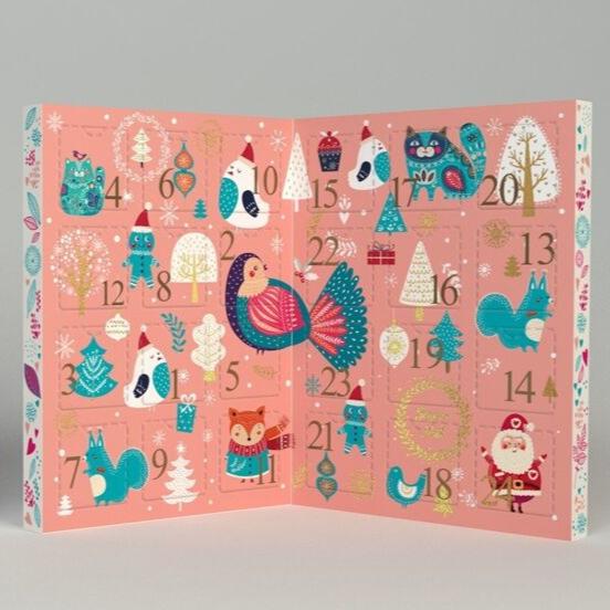 La Sablésienne Biscuit sucré Calendrier de l'Avent Oiseaux - biscuits sablés assortiment