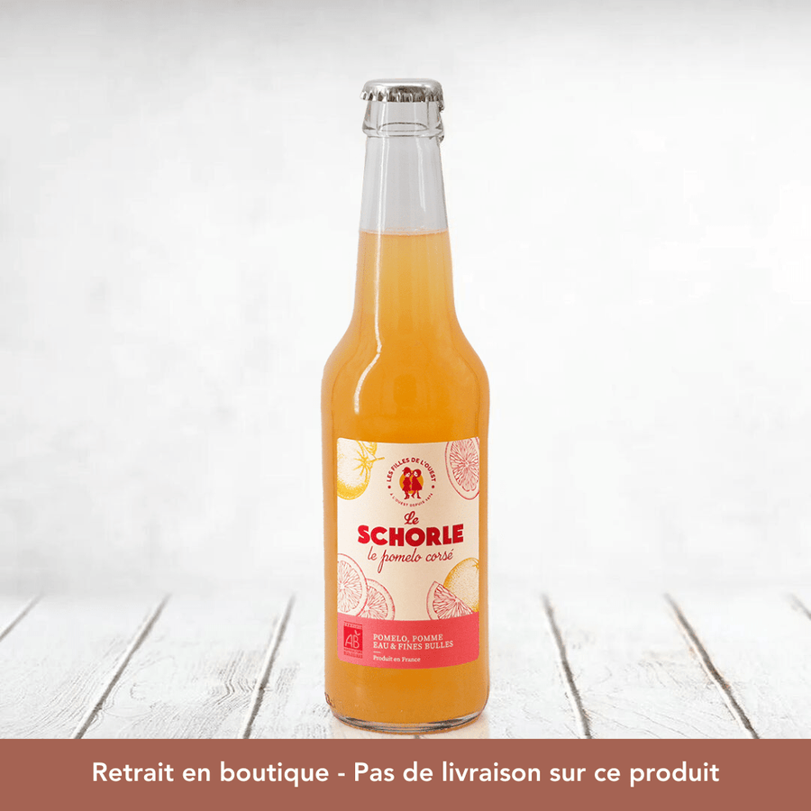 Les Filles de L'Ouest Boissons sans alcool Le Schorle Pomelo Bio 33 Cl