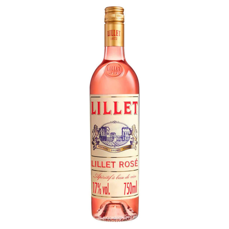 Lilivino Spiritueux Lillet Rosé - Apéritif à base de vin - 75cl