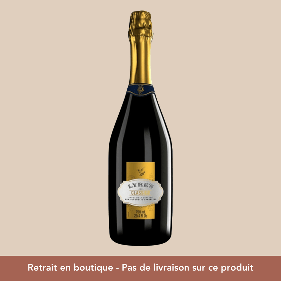 Lyre's Boissons sans alcool Pétillant sans alcool Classico – Lyre’s – Alternative au prosecco
