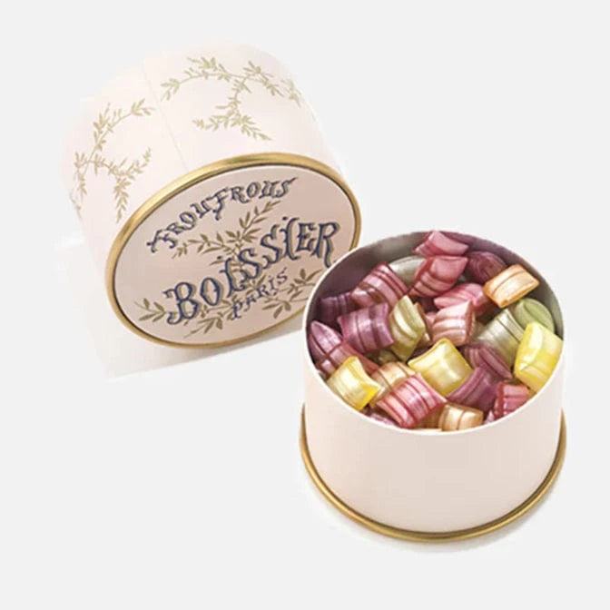 Maison Boissier Bonbons Maison Boissier – Froufrous – Boîte Poudrier 90g