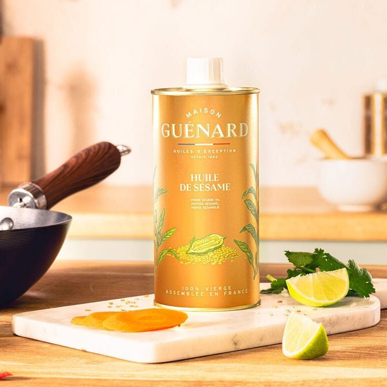 Maison Guénard Huile Huile de Sésame - 100% vierge - Bidon 50cL