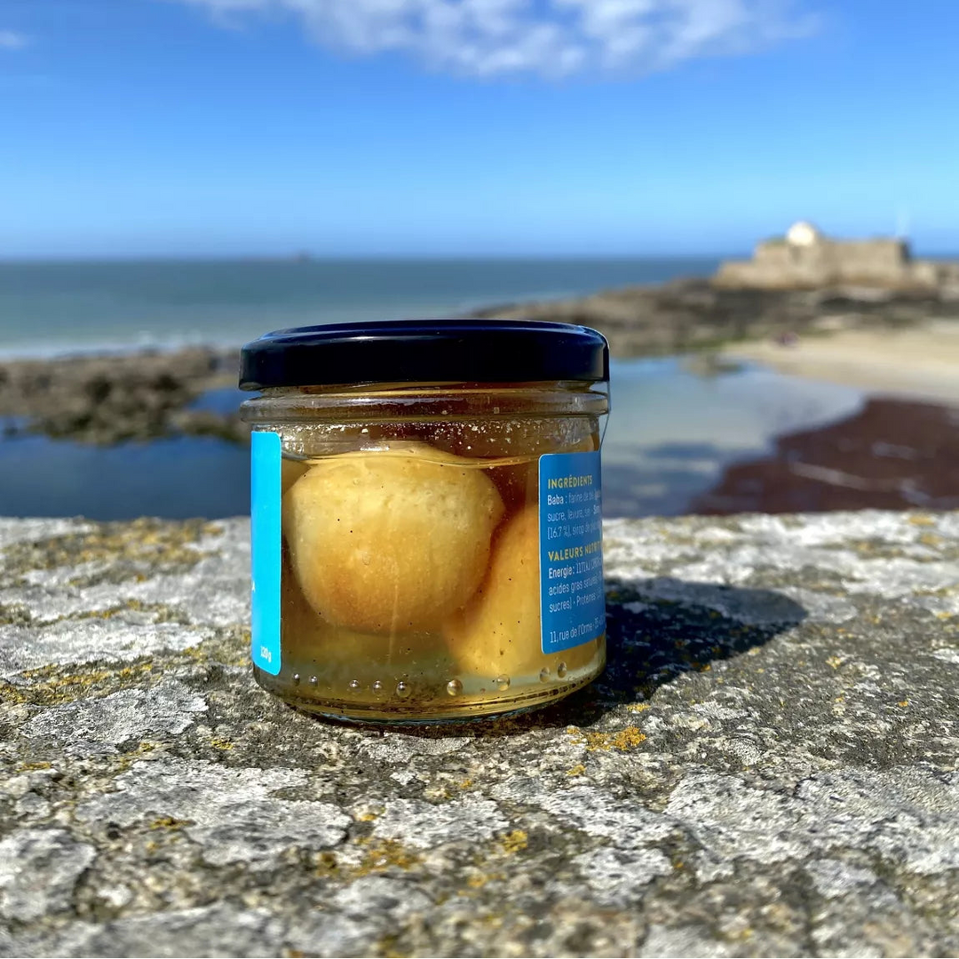 Les Babas de Saint-Malo – Mini-Babas Rhum Vanille - 120 g