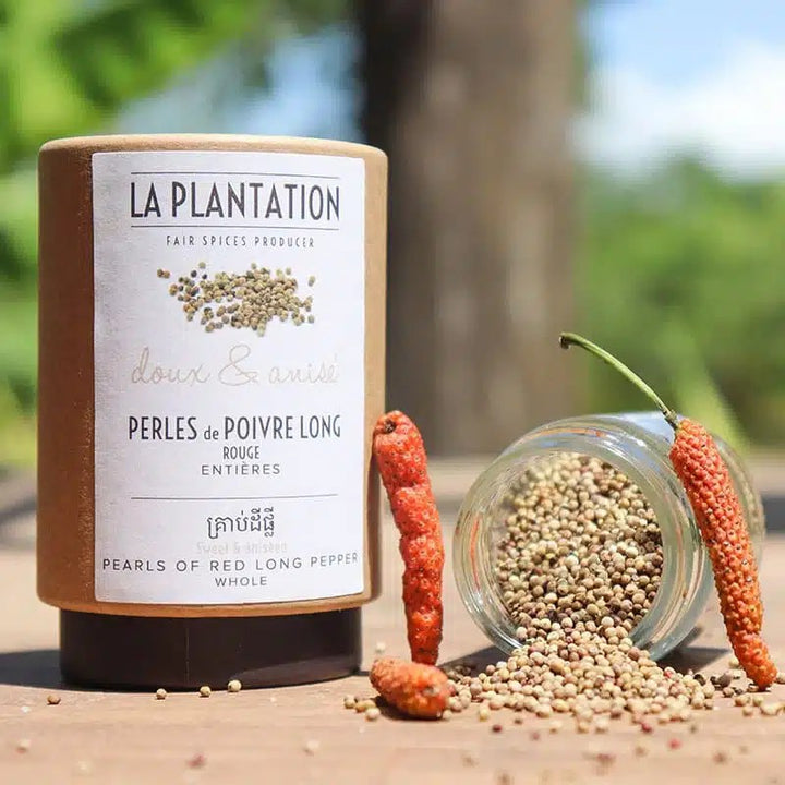 La Plantation - Perles de poivre long - tube 50g