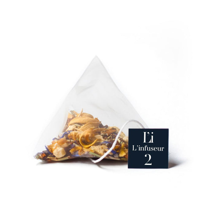 L’Infuseur – Infusion Calme n°2 – Honeybush & Fleur d’Oranger – 15 sachets