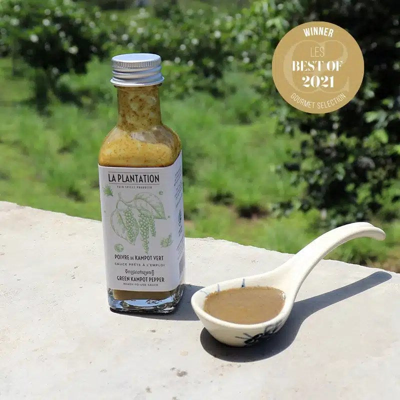 La Plantation - Sauce au poivre de Kampot vert - 100ml