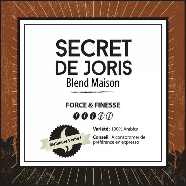 Café en grain Secret de Joris