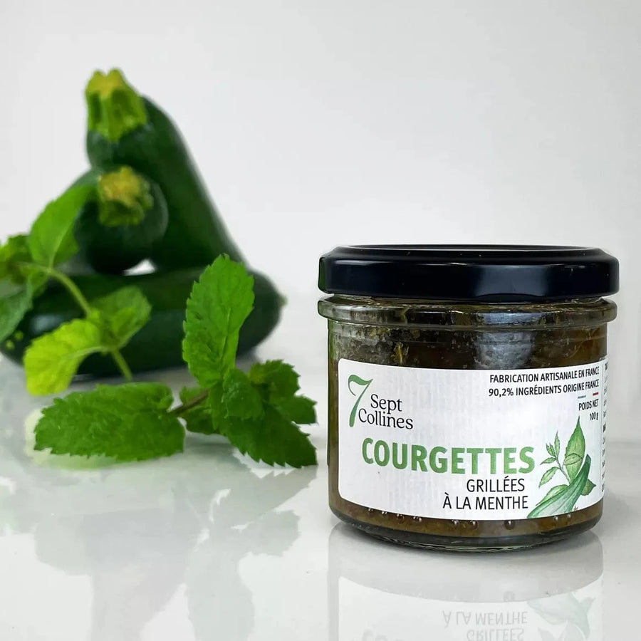 Sept Collines Tartinable Courgettes Grillées à la Menthe - 100g – Sept Collines