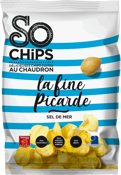 SO CHiPS Chips So Chips - Fine Picarde Sel de Mer