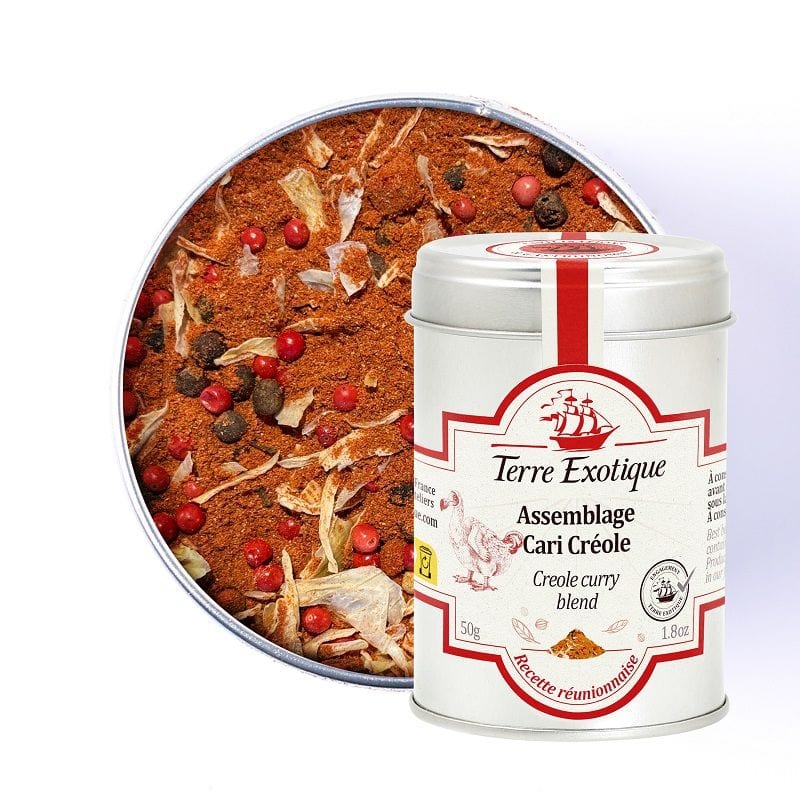 Terre Exotique Épices Terre Exotique – Assemblage Cari Créole – 50g