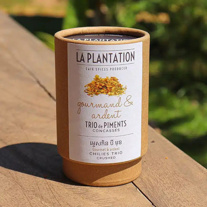 La Plantation - Trio de Piments concassés - tube 30g